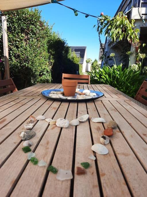 Logement Avec Jardin De Bord Mer Port Navalo Arzon Esterno foto