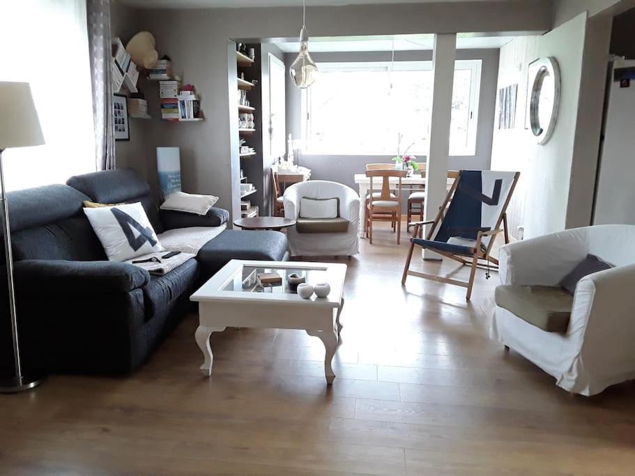 Logement Avec Jardin De Bord Mer Port Navalo Arzon Esterno foto