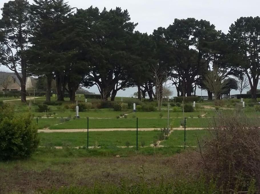 Logement Avec Jardin De Bord Mer Port Navalo Arzon Esterno foto